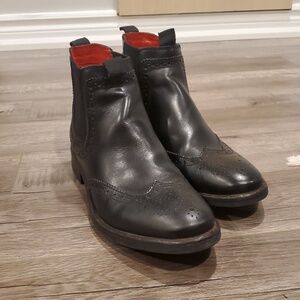 Base London Brogue Chelsea Boots